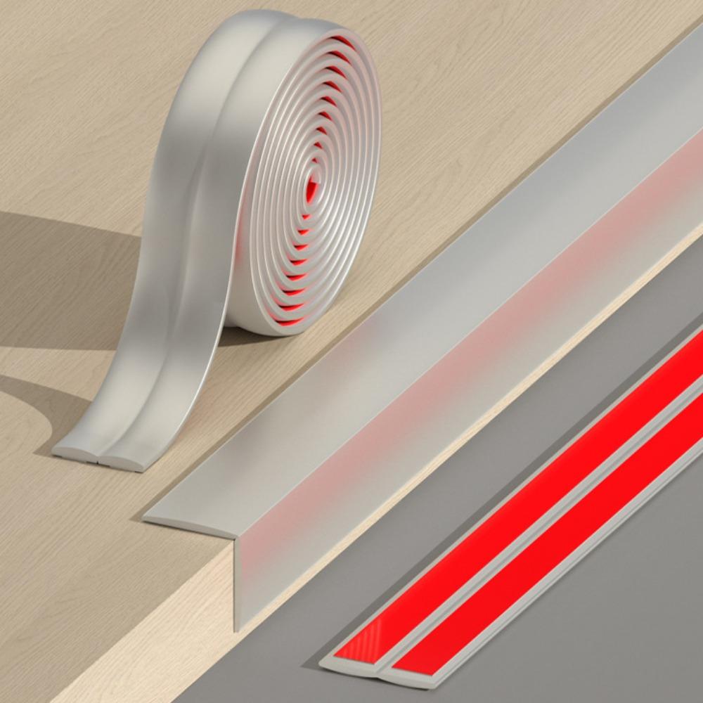 1m Wandeckenschutz zum Abziehen und Aufkleben PVC-Eckschoner Selbstklebend Verdicktes L-förmiges Profil Eckschutz