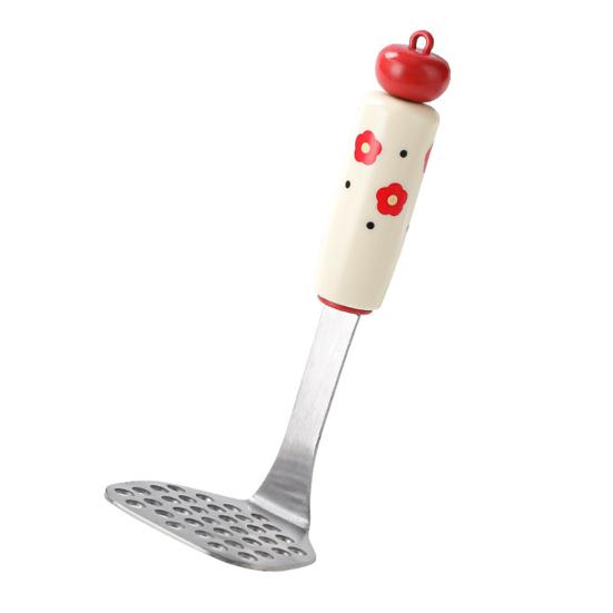 Toddle Food Prep Kit Stainless Steel Mesh Strainer Egg Beater Whisk Potato Press for Homemade Purees Baking Food-Grade Essential Kitchen Tools for