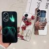 For Cover Oppo A58 4G CPH2577 Case Love Heart Butterfly Cover Shell For Oppo A78 5G 4G CPH2565 Soft Clear TPU Bumper Etui