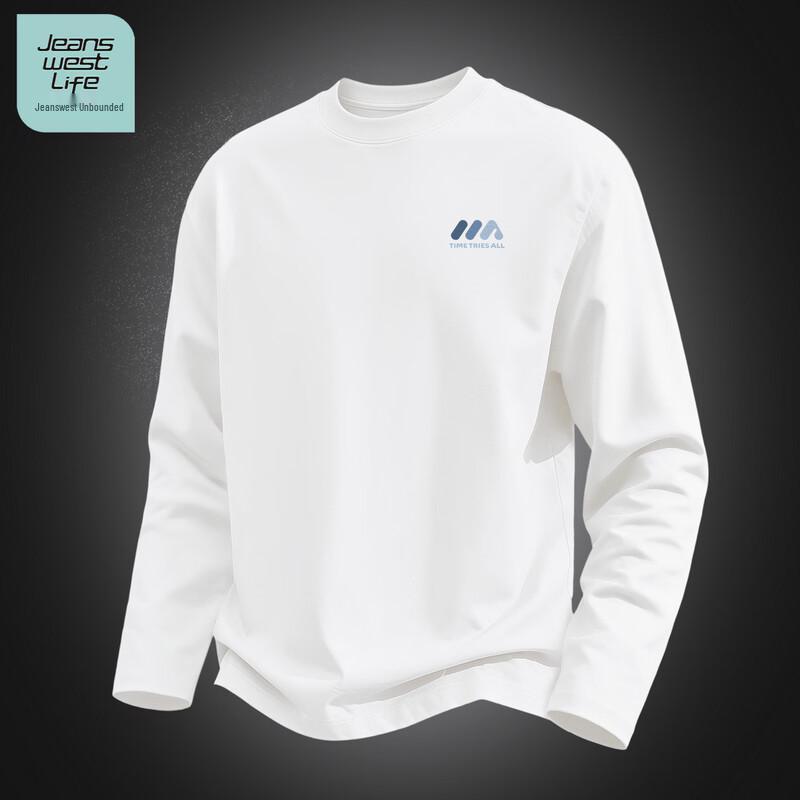 Jeanswest Life Men's Casual Long-Sleeve T-Shirt