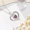 Starlight Stone Eternal Love Heart Necklace for Women