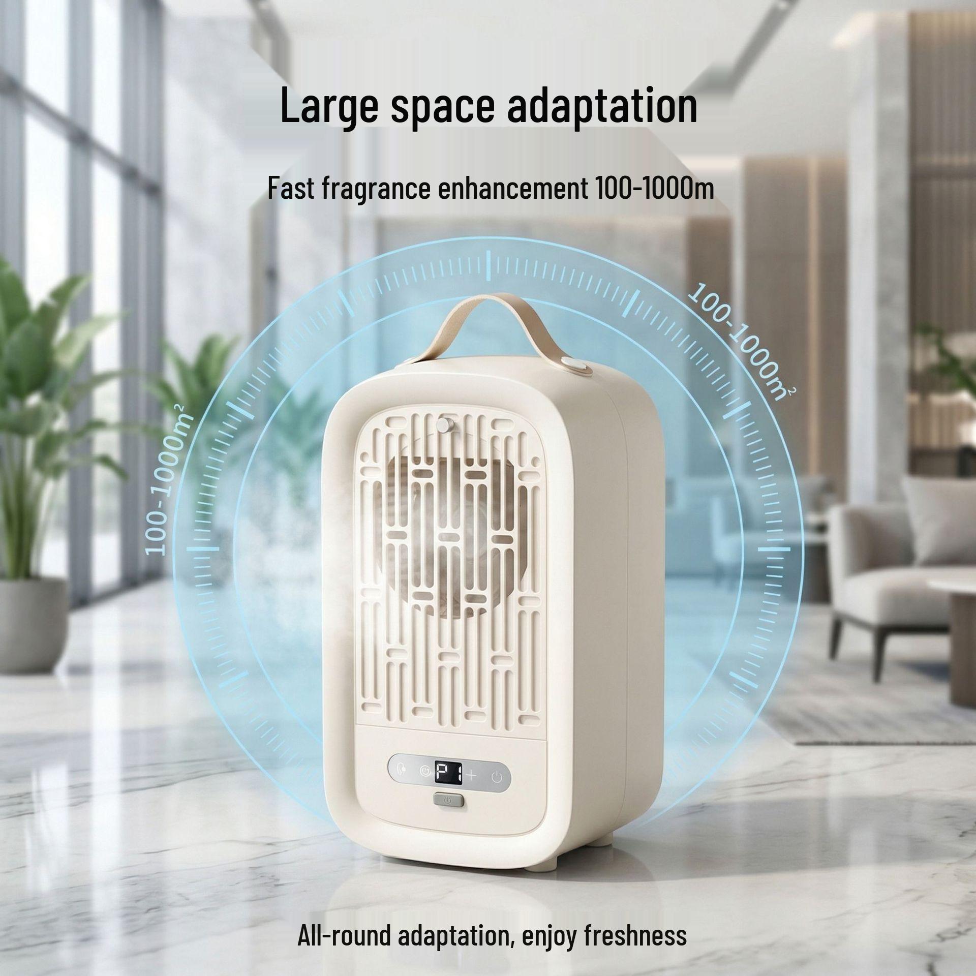 

Smart LCD Automatic Air Freshener & Aroma Diffuser for Hotels and Toilets Ivory White слоновая кость/белый