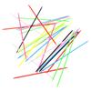30Pcs Colorful Plastic Children Educational Mikado Spiel Pick Up Sticks