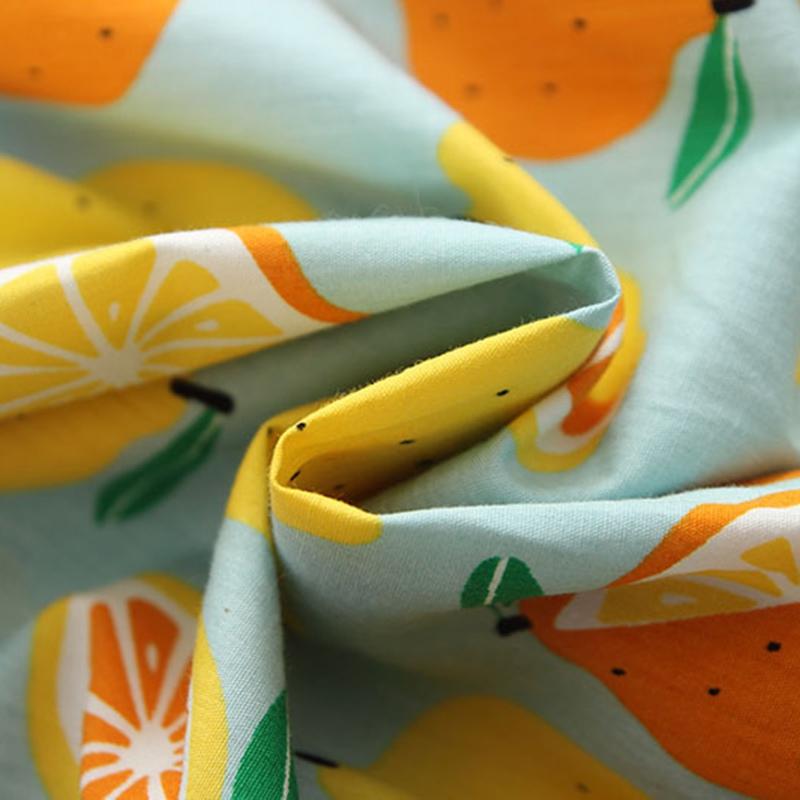 Baby Mädchen Unterkleid Niedliches Kleid mit Fruchtdruck Sommer Kinderkleid