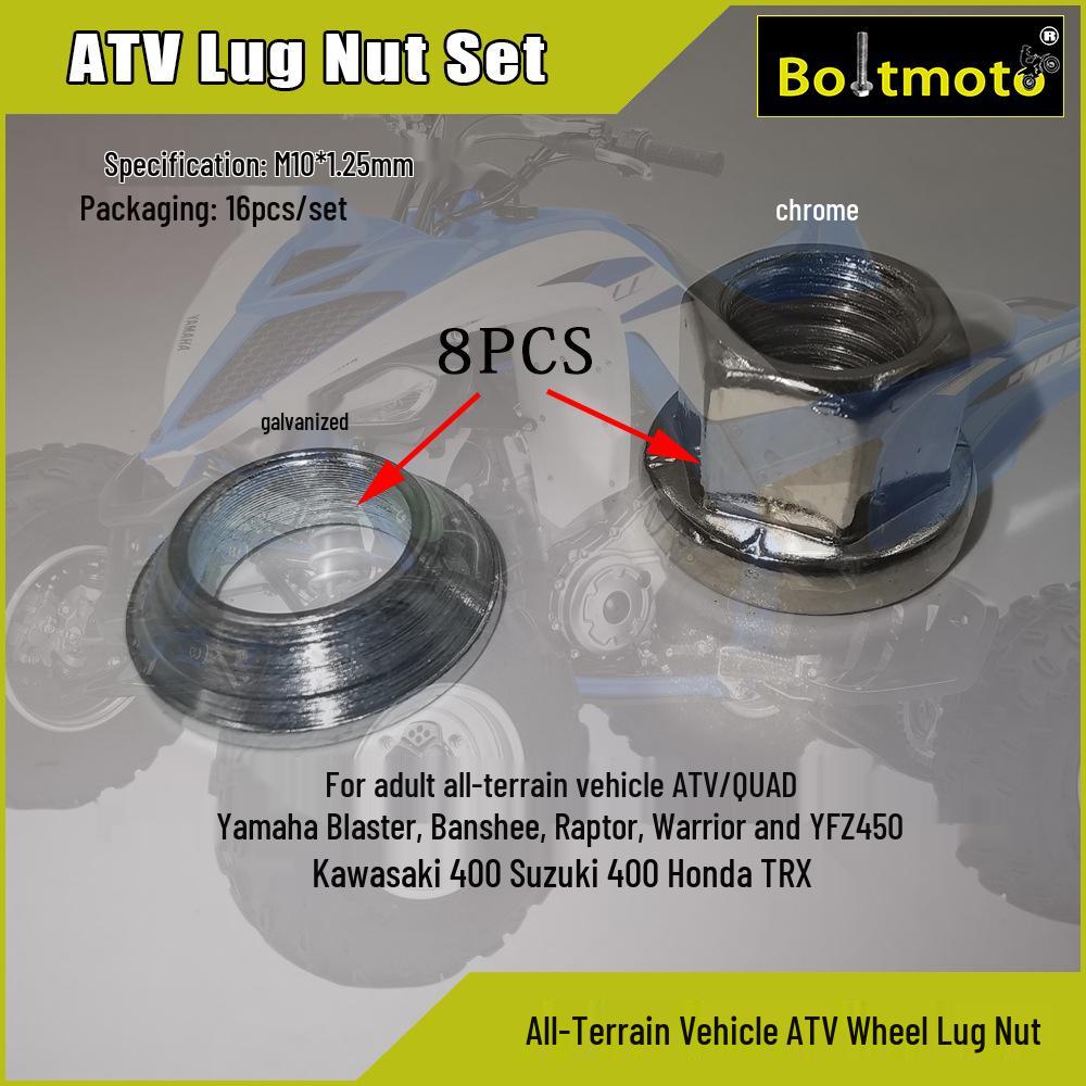 Yamaha/Honda ATV/UTV/Quad Wheel Lock Nut for Raptor, Banshee, TRX