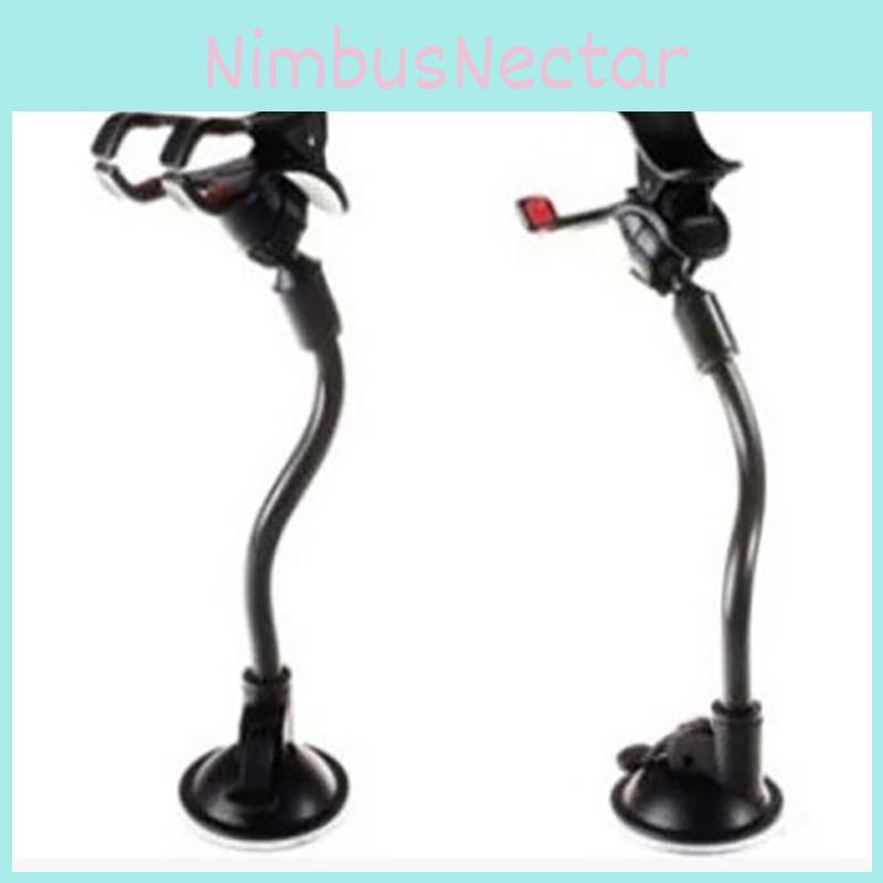 Kreative Auto-Lüftungsschlitz-Handyhalterung mit flexiblem Schwanenhals-Saugfuß