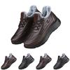 Men's Winter Casual Shoes, Plus Size Lace-Up -Lined Round Toe Shoes for Cold