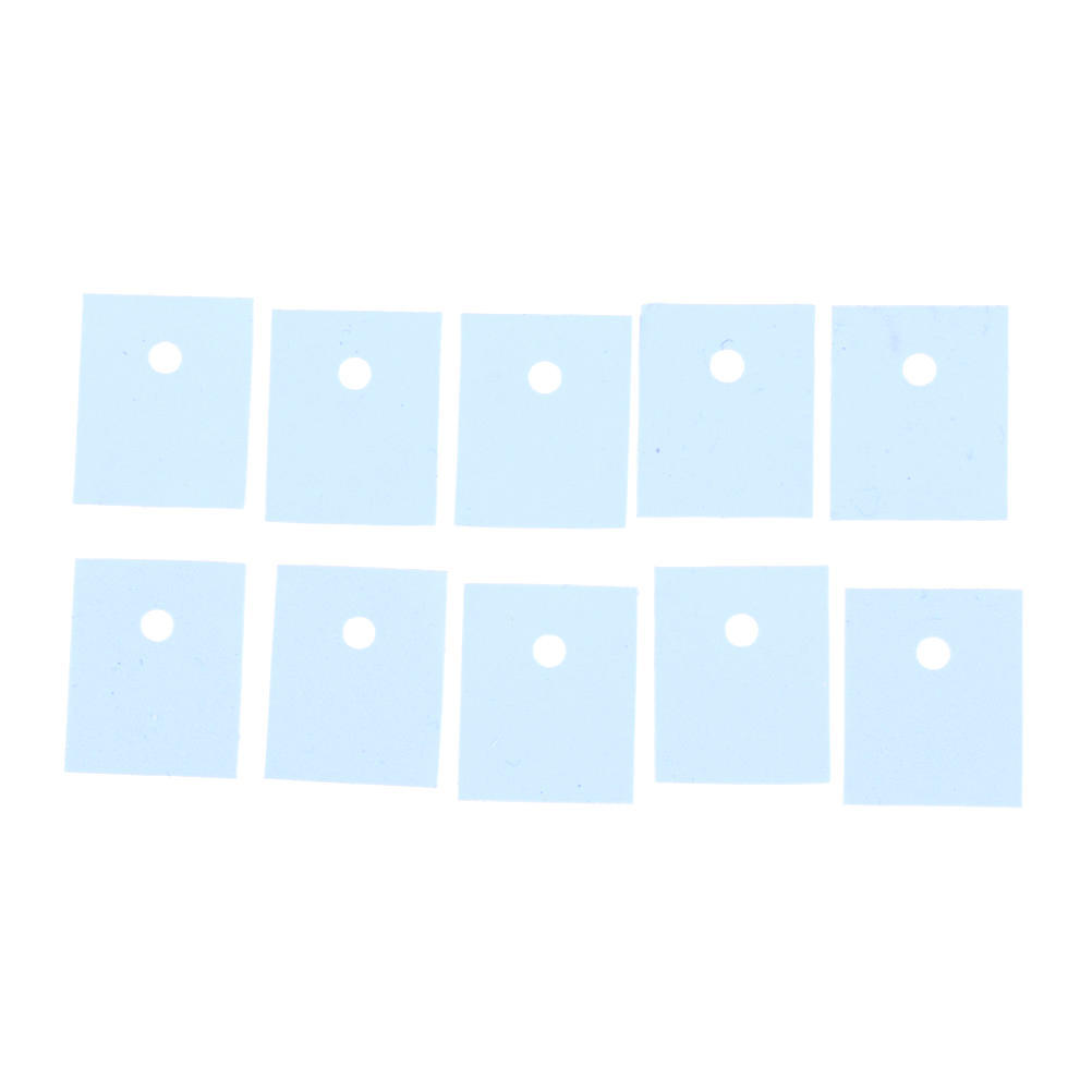 50 Pcs To-3P Transistor Silicone Insulator Insulation Sheet