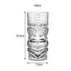 400ml Grimace Shape Drink Cup Fashion Large Capacity Glasses For Home Restaurant Bar