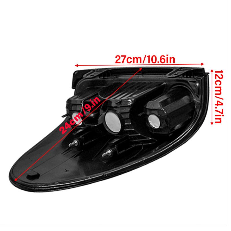 Car Smoke Tail Light Side Rear Brake Lights For L200 Triton Pickup 2005-2016 Reversing Lights Accessories with Wire Replacement