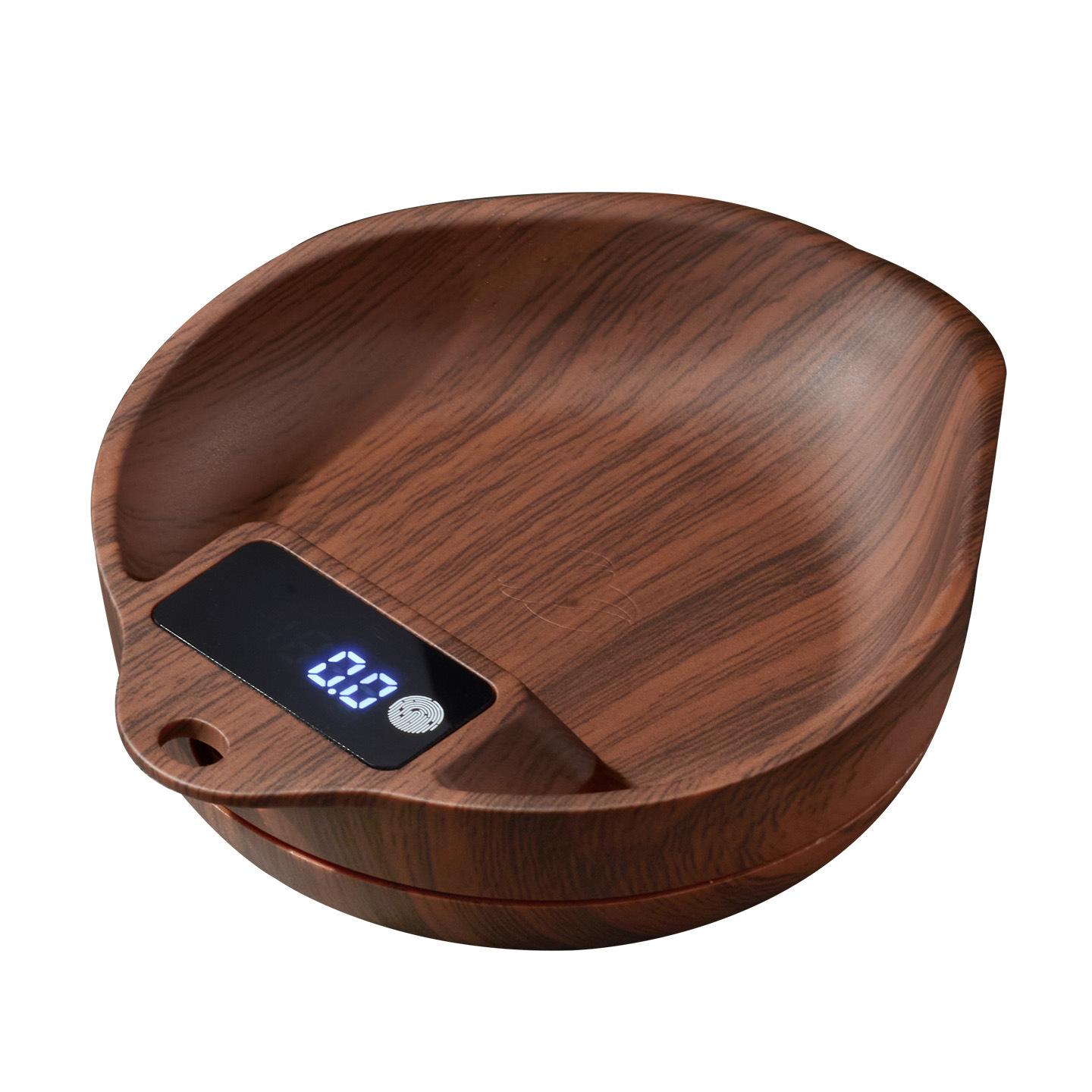 Coffee Dosing Scale Grain Tray Precision Coffee Bean Grounds Scale for Espresso Pour-Over Coffee Grinder Dosing Home Barista Use