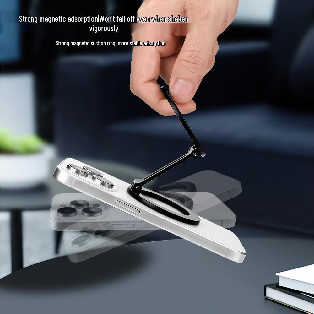 Foldable Double-Sided MagSafe Magnetic Phone Holder for Desktop