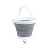 Folding Bucket Space-saving Solution For Outdoor Activities Childrens Outdoor Fishing Bucket
