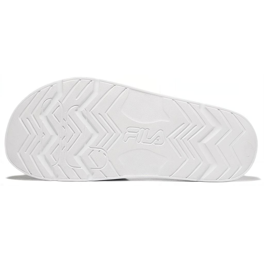 FILA Quiet Slide Slippers Unisex White Korean Style 1SM01591D_100