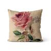 Happy Easter Day Purple Flower Pillow Case Hydrangea Lavender Rose Forest Pillowslip  Cushion Covers Sofa Living Room