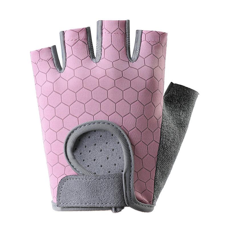 Breathable Non-Slip Half Finger Workout Gloves: Wear-Resistant & Anti-Blister