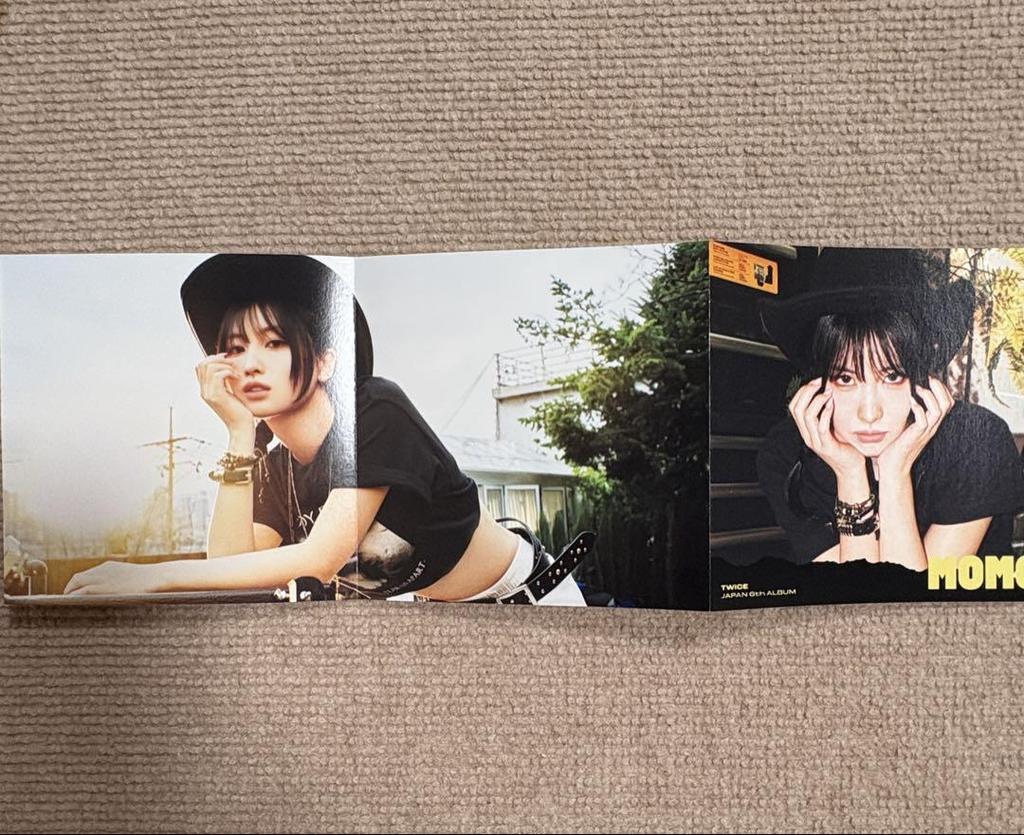 [USED] TWICE Momo ENEMY Trading Record Bonus First Limited Edition B Version Opened