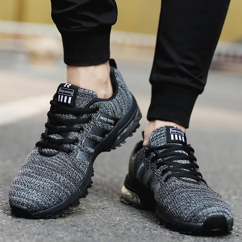 2024 Новые мужские туфли повседневные белые кроссовки сетчатые летние дышащие — фото 5