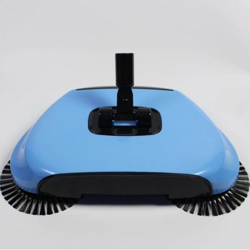 Hand push sweeper, broom dustpan set combination, rotating cleaning magic broom set