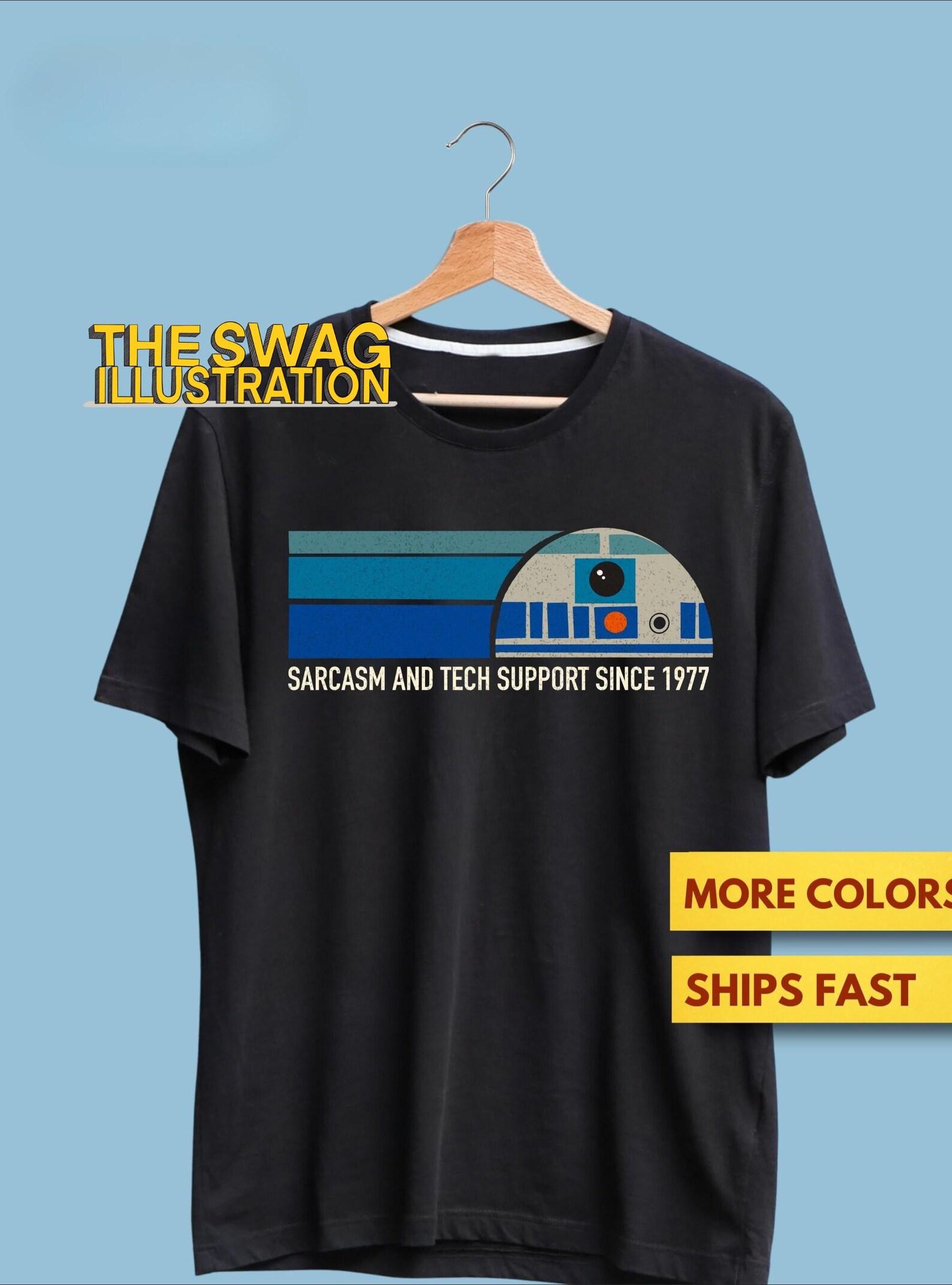 Sarcasm And Tech Support Since 1977 Sarcasm Shirt, Funny Computer, Developer, Sarcasm GifT shirt, Retro Style Shirt, Ultra Soft Premium Tee 4XL