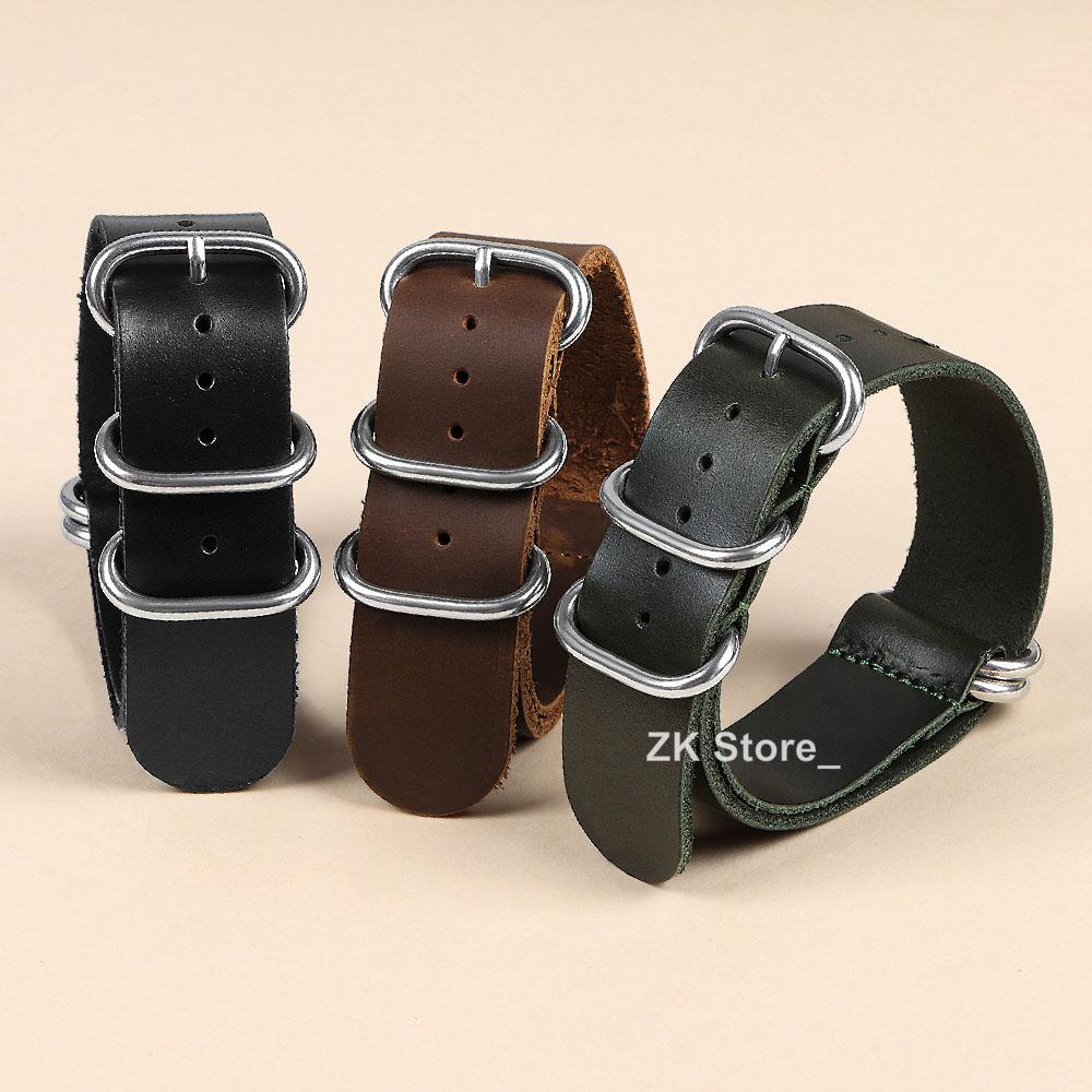 Mjukt PU-läder Klockarmband Läderband 18 mm 20 mm 22 mm 24 mm Dam Herr Loop Armbandsersättning Klocktillbehör