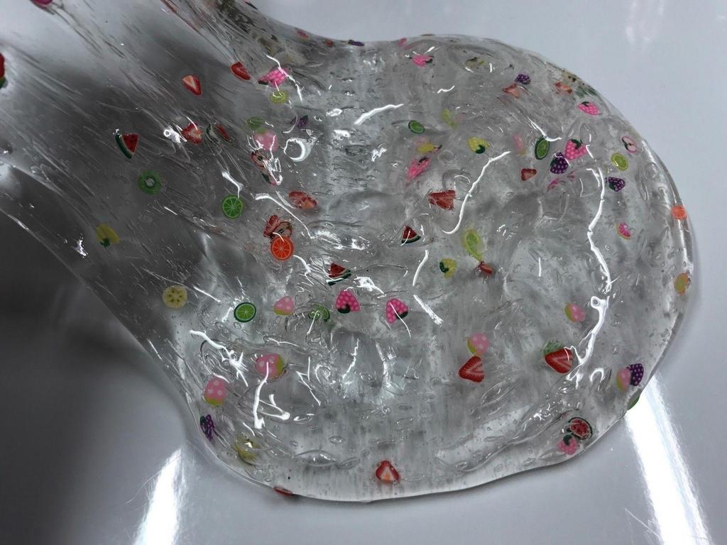 Ikke-giftig superklar krystallfruktslim for barn Jelly Slime Mud 60 ml