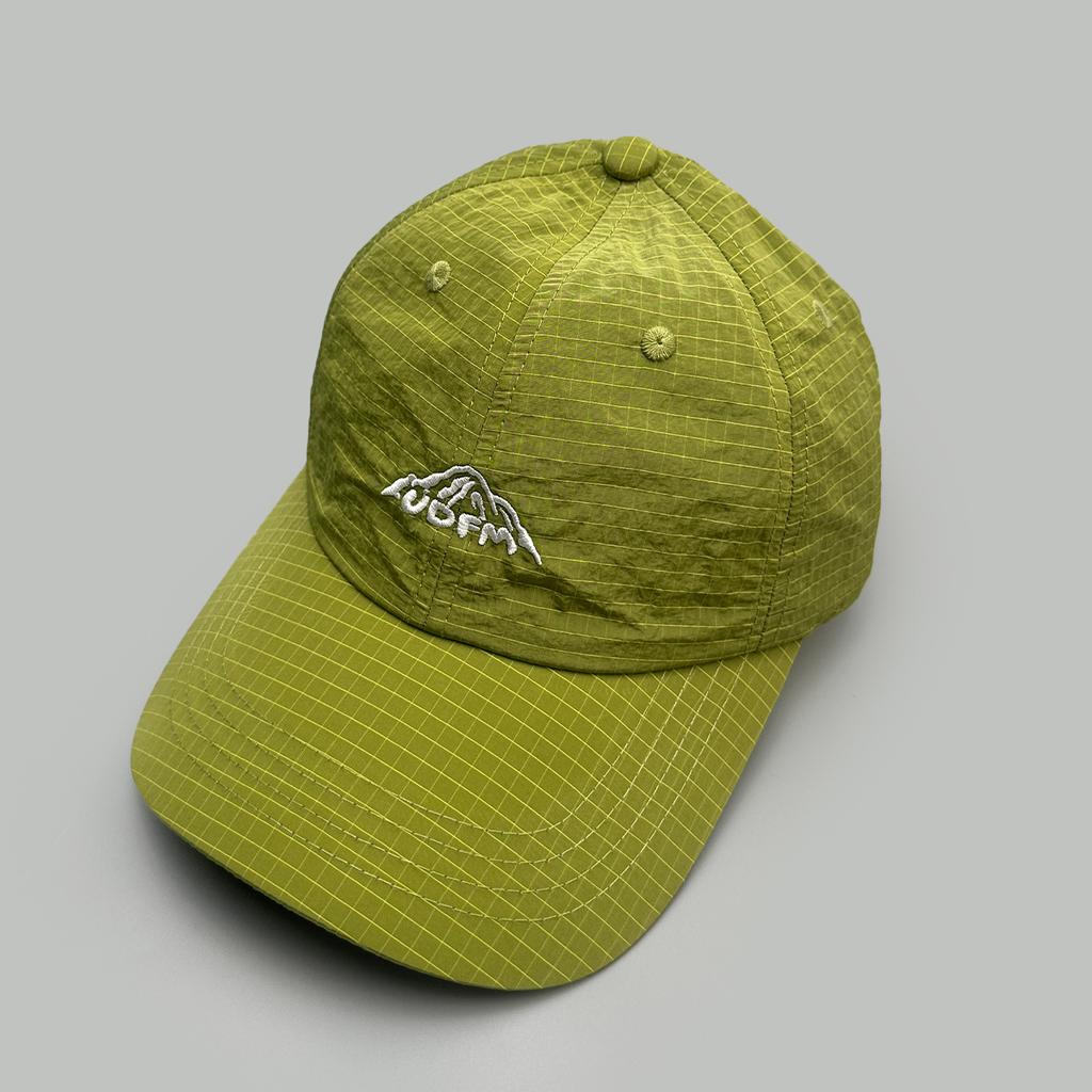 Spring And Summer Simple And Quick-Drying Embroidery Mountain Alphabet Baseball Cap Men'S And Women'S Breathable Plaid Retro Cap