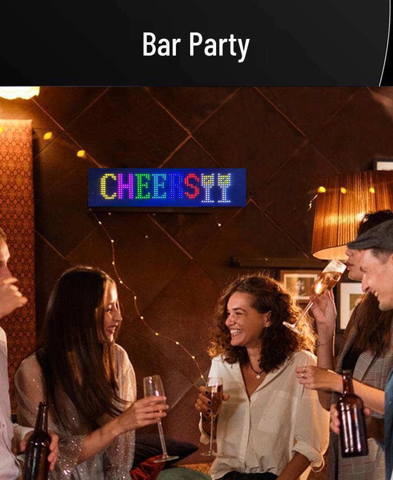 Truck Devil Eye Dynamic LED Light: Smart Car Sticker with LED Screen