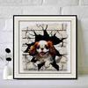 Neuer Eingang 5D DIY Vollkreis Diamantmalerei „Hund“ Stickerei Kreuzstich Heimdekor Geschenk