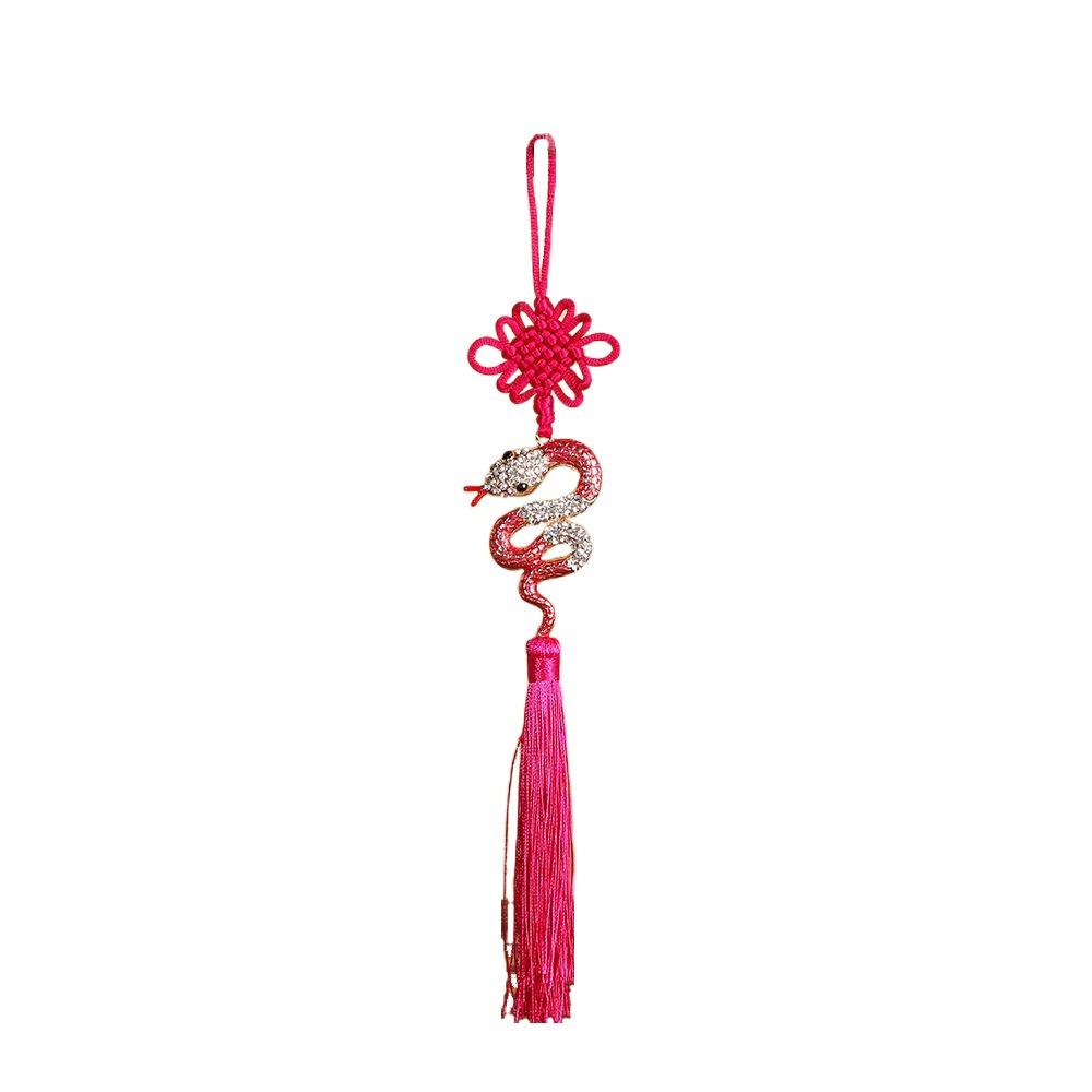 Hanging Chinese Knot Pendant Decorative Chinese Knot Tassels Creative Car Pendant  Living Room