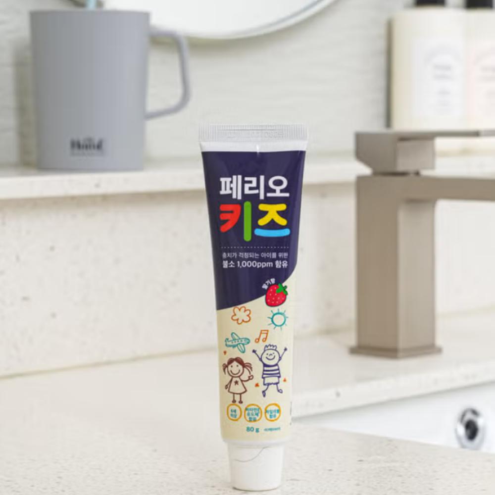 Perio Kids Strawberry Flavored Toothpaste 80g