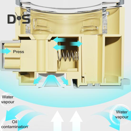 Sypátko na sůl a koření 0,5g Přesný dávkovač s designem odolným proti vlhkosti 200ml Skleněná kuchyňská kořenka bez BPA pro kempování BBQ