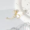 Fashionable Dragonfly Pearl Playing Brooch