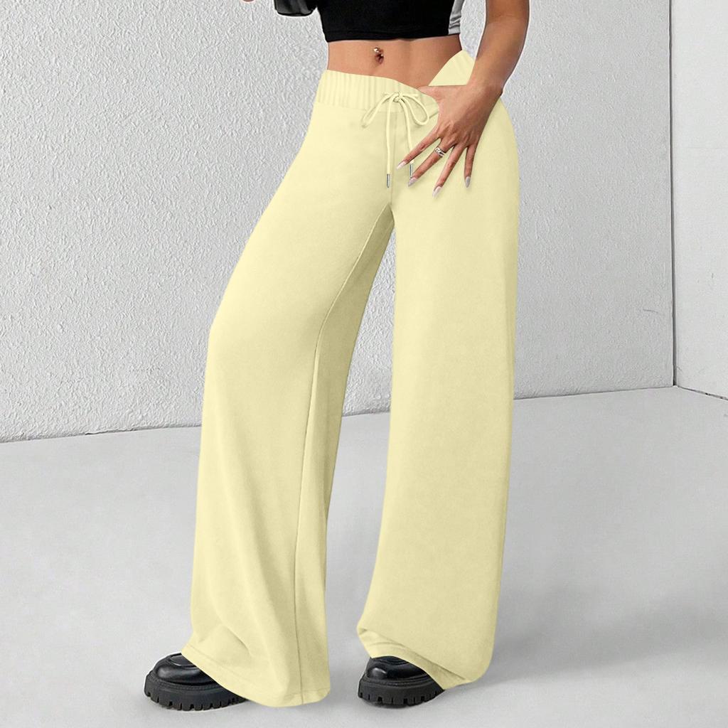 Women's High Waisted Wide Leg Sweatpants Casual Jogger Pants
