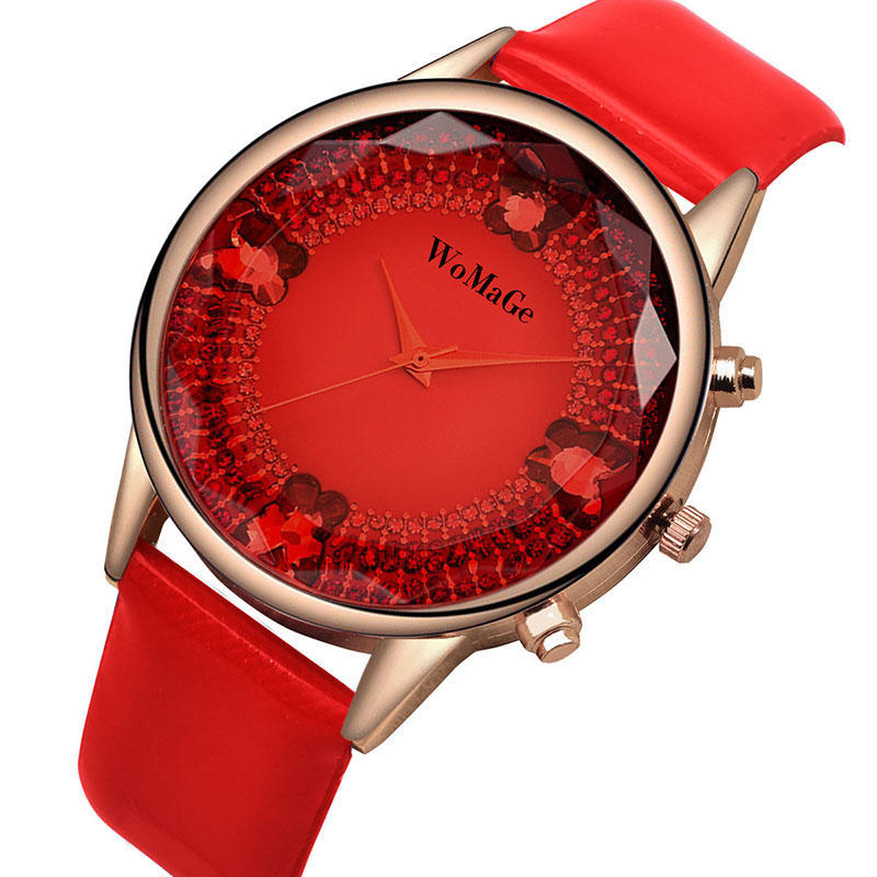 red designer watch