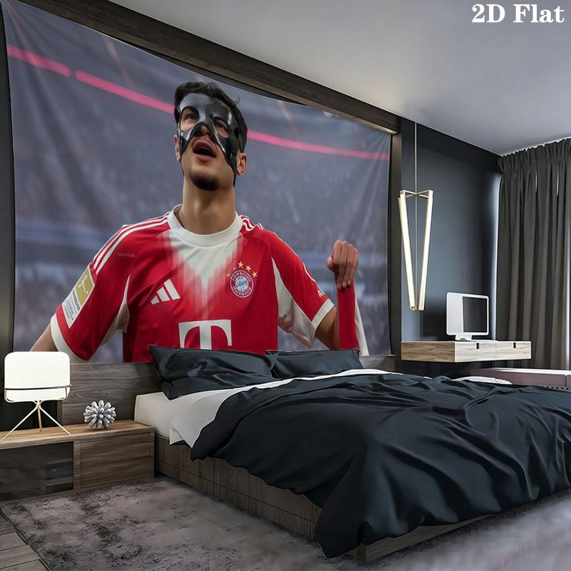 Aleksandar Pavlovic Wall tapestry, aesthetic printed fabric blanket, suitable for bedroom, living room, and home decor.