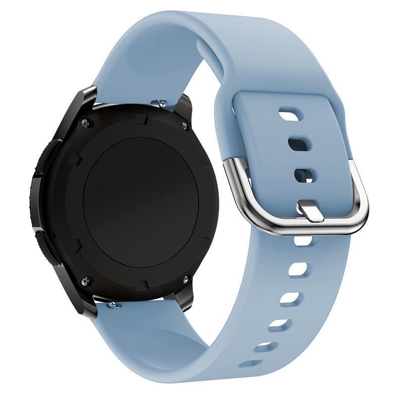 Compatible Silicone Strap for Huawei GT2/GT3 & Samsung Watches, 20/22mm Quick Release, Watch5 Strap