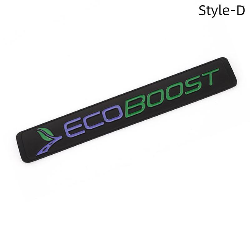 3D Ecoboost Logo Sticker Emblem Badge Decal Accessories Car Styling