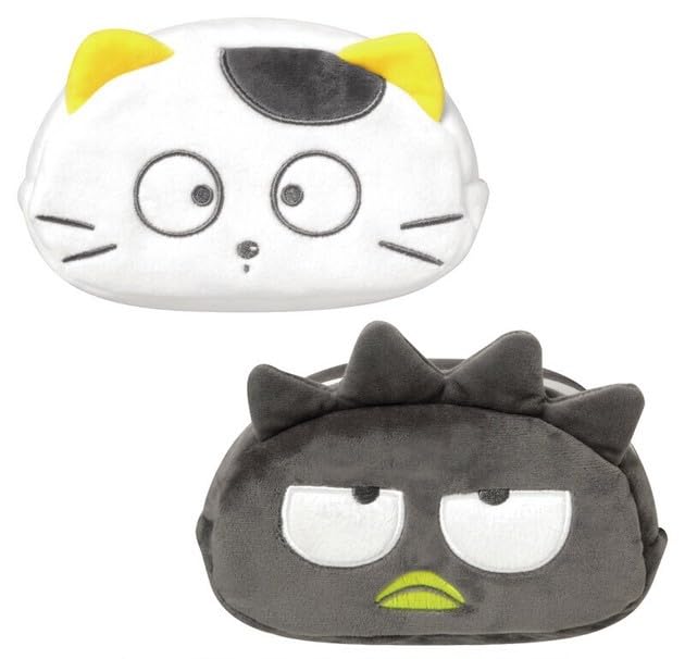 Tama & Friends X Sanrio Characters Hikkurun Pen Pouch Tama and Badtz-Maru