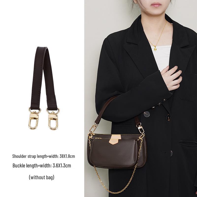 Versatile LV Monogram Mahjong Crossbody Bag with DuPont Paper Lining and Adjustable Strap