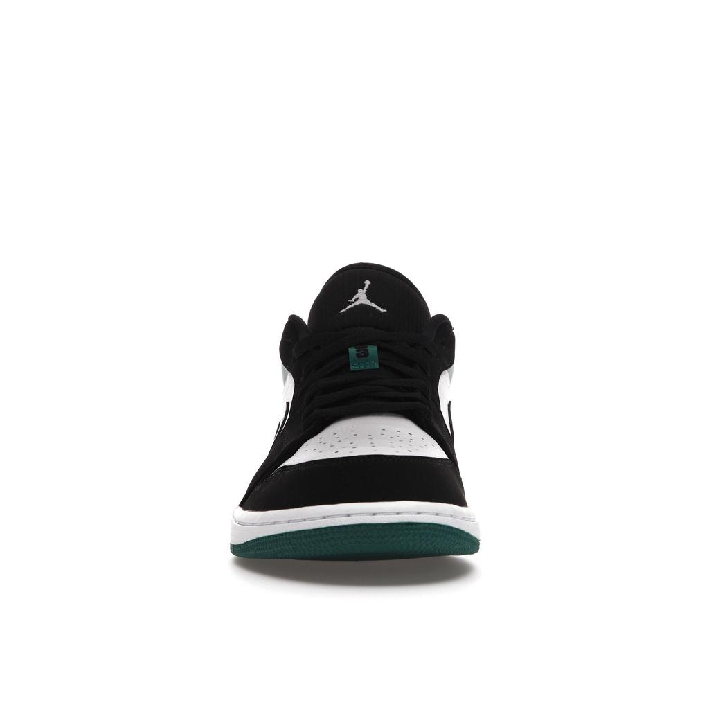 Air Jordan 1 Low Mystic Green Unisex Sneakers White Black-Mystic-Green 553558-113