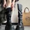 American Spice Girls Platform Boots Women's 2025 Summer New Versatile Skinny Absolutely Knight Boots