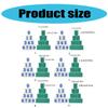 10Pcs Detachable Number Stamp Detachable Digital Stamp 0-9 Number Craft Stamp For Scrapbooking Teaching And Art Craft
