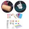 5D Diamond Painting Tool Set Wood Roller Rhinestone Painting Tools Accessories Diamond Painting Ruler for Adults Beginners