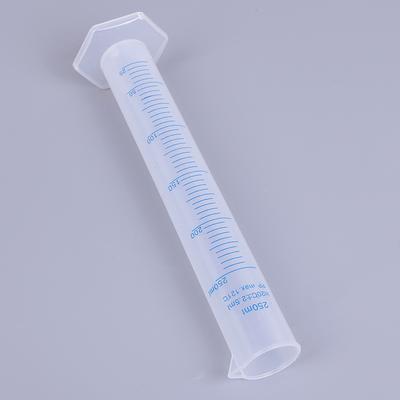 250Ml Measuring Cylinder Blue Scale Acid And Alkali Resistant Measuring Cylinder