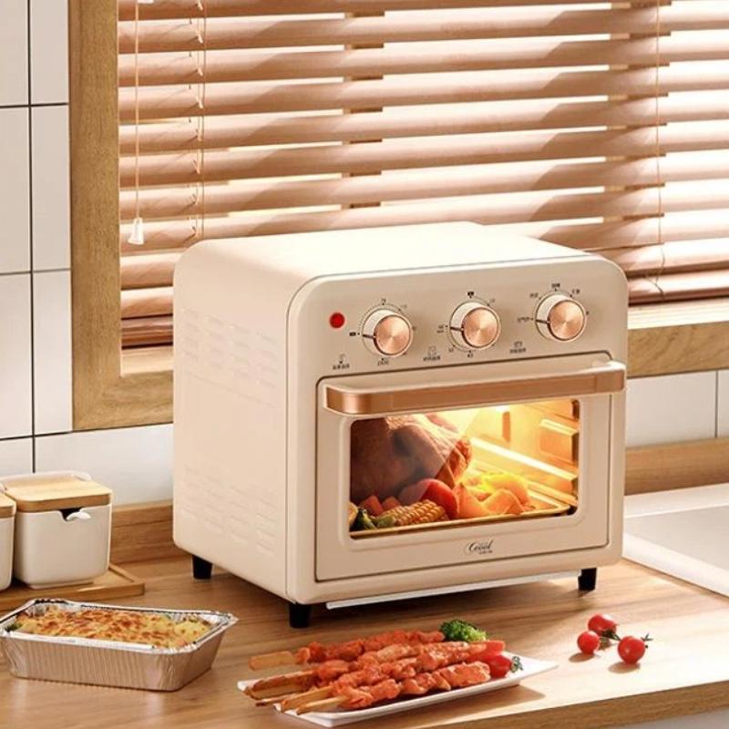 Multifunctional Oven, 13L Compact Electric Oven and Toaster in One, Fully Automatic Household Baking Appliance