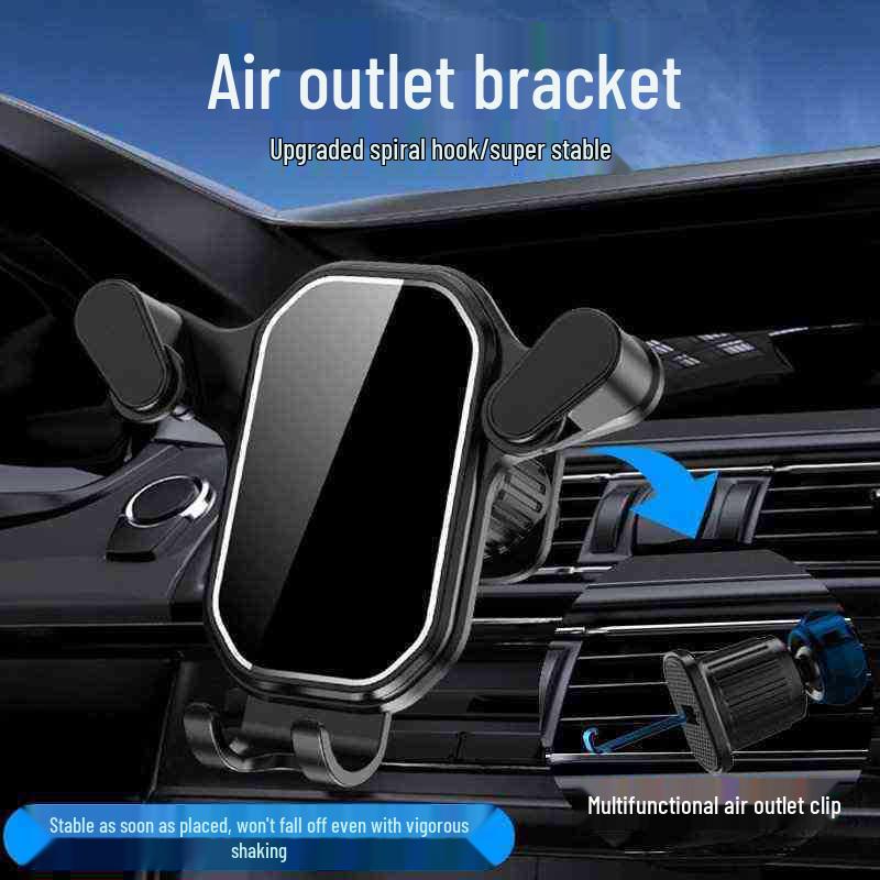 2026 Universal Car Phone Holder with Back Hook for Horizontal & Vertical Air Vents