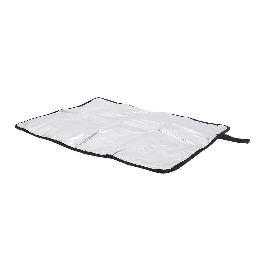Sitting Pad Outdoor Camping Folding Portable Aluminum Film Cushion Park Beach Rainproof Sit Pads for Backpacking 1pcs