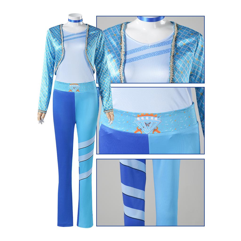 Dark Halloween Stage Performance Costume for Costume Party Outfit