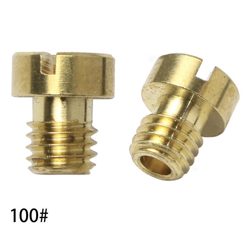 Kit 20 Getti Carburatore M6 In Ottone - Dimensioni Da 55 A 150 Per Scooter, Moto E Go-Kart - Foto 2